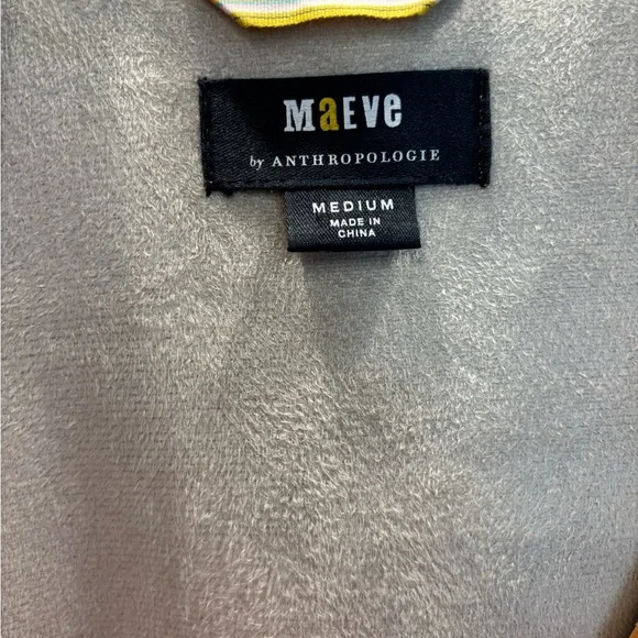 Maeve Butterscotch Faux Leather Shacket - Picture 6 of 7